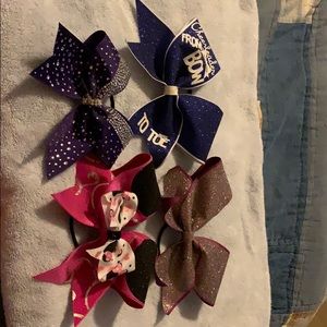 Lot of cheer bows